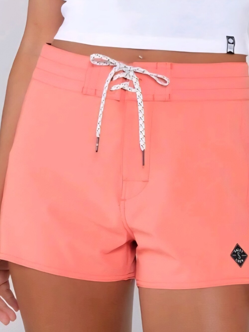 NWT SALTY CREW Womens Board Shorts Swim Seaworthy Coral / Orange XL